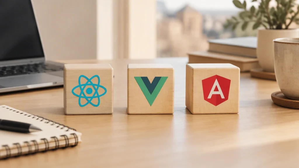 modern javascript frameworks compared